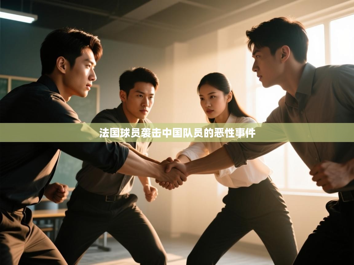 法国球员袭击中国队员的恶性事件  第2张